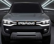 Ram 1500 Revolution BEV Concept eléctrico, vista frontal