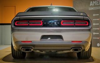 Dodge Challenger RT Scat Pack Widebody, trasera